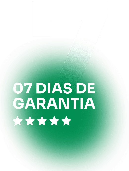 7 dias de garantia